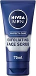 NIVEA MEN Protect & Care Exfoliating Face Scrub 75ml