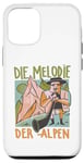 iPhone 15 Pro Miner with alpine horn - The Melody of the Alps Quote Case