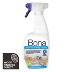 Bona Wood Floor Cleaner Spray 1L - Easy Cleaning - Quick Drying - No Residue