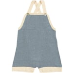 FUB baby overall shorts – ecru/denim - 56
