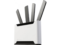 Mikrotik Chateau 5G ax, Wi-Fi 6 (802.11ax), Dobbelbånd (2.4 GHz / 5 GHz), Ethernet/bredbåndsforbindelse, 5G, Hvit, Frittstående router