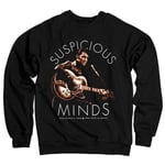 Hybris Elvis Presley - Suspicious Minds Sweatshirt (S,Black)