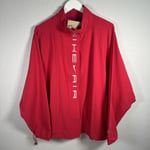 Nike Air Dri-Fit Windrunner Running Jacket Lightweight Red DJ6960-643 Womens 2XL
