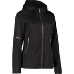 ID lättvikts softshelljacka för dam 0837, svart, stl 2XL