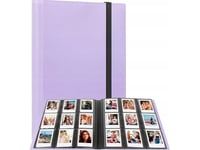 Loveinstant Fotoalbum 360 Foton För Fujifilm Instax Mini / Xiaomi / Polaroid / Canon / Hp / Kodak / Lila