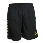 Select Shorts Spania - Sort/gul Barn Fotballshorts unisex