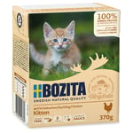 Bozita Tetra Kitten bitar i sås - Ekonomipack: 48 x 370 g