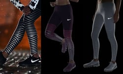 Nike Power Flash Reflective Epiclux 27.5' Women's Running Training Tights Ladies