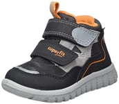 Superfit Sport7 Mini Lightly Lined Gore-Tex First Walking Shoes, Grey Orange 2000, 7 UK Child