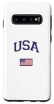 Coque pour Galaxy S10 Supporters des Jeux Officiel Maillot Joueur USA