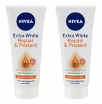 320ml Pack 2 NIVEA Serum Extra Bright Repair Protect Whiten Body Lotion