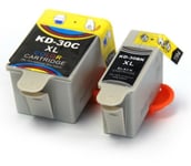 KODAK 30 Black & Colour Compatible Printer Ink Cartridges