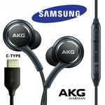 Samsung Galaxy AKG USB C Type C Headphones Earphones Earbuds Stereo Music Sports