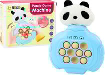 Leantoys Pop-It Panda Plush Arcade Console Vibration Sensory Game