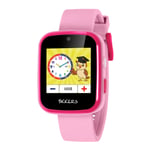 Tikkers Kids Time Teacher Pink Silicone Strap Smart Watch One Size