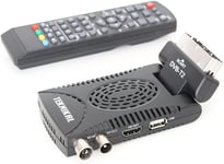 TEKNIKAL TV HD Scart Freeview Receiver & Recorder Set Top Box for Digital TV Cha