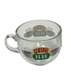 Friends Central Perk Glass Mug Transparent Mugs Tea Coffee Cup