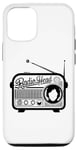 Coque pour iPhone 13 Pro Tête de radio rétro vintage