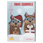Xmas Squirrels by Anja Takacs – pärla julens sötaste ekorrar! Höjd 27 cm