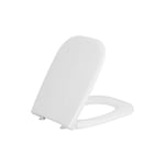 Abattant WC Duravit D-Code avec softclose charnieres plastique, blanc