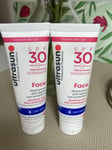 Ultrasun SPF30 Face Moisturising Anti Ageing Sun Protection 25ml x 2 (50ml) New