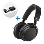 Sennheiser ACCENTUM Special Edition - ACCENTUM headphones and BTD 600 Bluetooth Dongle - 50-Hour Battery Playtime, Adaptive Hybrid ANC, Dongle with USB-A/USB-C Adapter - Black/Copper