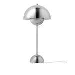 Flowerpot Table Lamp VP3, Chrome-Plated