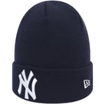 New Era New York NY Yankees MLB Baseball Essential Knitted Beanie Hat - Navy
