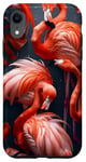 iPhone XR Flamingo Pattern Coral Phone Cover Case