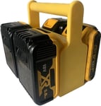 Battery Carrier Caddy Mount Storage Solution for DeWALT 2ah 4ah 5ah + More