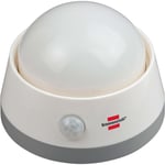 brennenstuhl LED-yövalo / suuntavalo infrapunaliiketunnistimella (pehmeä valo sis. painokytkimen ja paristot) valkoinen