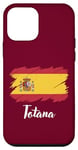 Coque pour iPhone 12 mini Totana Espagne Drapeau Espagne Totana