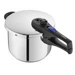 Tower T920004S6L Express Pressure Cooker, Bakelite Handle with Secure Locking Lid System, Visual Pressure Indicator, 6L, Stainless Steel