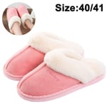 Damtofflor, fluffiga mjuka varma slip on-tofflor