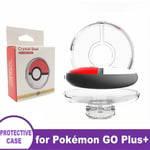 PC Protective Case Crystal Hard Shell Poke Ball Cover for Pokémon Go Plus+ Game