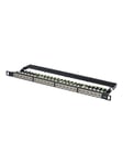 DIGITUS DN-91624S-SL-SH - patch-panel - 0.5U