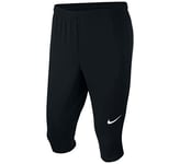 Nike Men's Dry Academy 18 3Qt KPZ 3/4 Length Pant, Black/White, Large