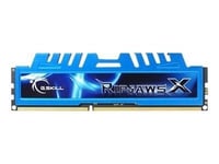 G.Skill Ripjaws-X F3-17000CL9D-8GBXM - DDR3 - kit - 8 Go: 2 x 4 Go - DIMM 240 broches - 2133 MHz / PC3-17000 - CL9 - 1.65 V - mémoire sans tampon - non ECC