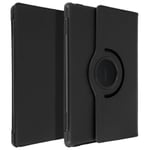 Étui - AVIZAR - Mediapad T5 10'' - Heltäckande Fodral - 360° Rotationsstöd - Svart Svart