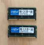 Crucial 16GB 2x8GB DDR3L-1600 SODIMM 1.35v CT2KIT102464BF160B Crucial Reta NEW