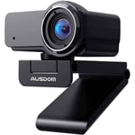 full hd webcam 1080p, obs live streaming caméra, webcam usb pour xbox skype twitch youtube facebook, compatible pour mac os w[A64]