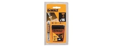 DEWALT BITS 16 STK INKLUDERT