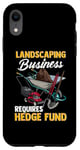 iPhone XR Lawn Care Mowing Design For Landscaper - Requires Hedge Fund Case