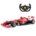 Red Ferrari F138 F1 RC Racing Car (Scale 1.12) Official License, For Ages 6+ - Ready-to-Race Drivers Fernando Alonso + Felipe Massa Drive To Survive