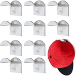 10 st Hatthängare, cap Vägg Cap , vit