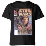 Star Wars Classic Comic Book Cover Kids' T-Shirt - Black - 9-10 Years