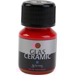 Keramik- och porslinsfärg, röd, 30 ml/ 1 flaska