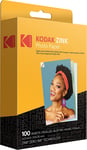 KODAK 2"X3" Premium Zink Photo Paper (100 Sheets) Compatible with KODAK PRINTOMA