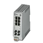 PHOENIX CONTACT FL Switch 2206-2FX St Managed Switch 2000 6 Ports RJ45 10/100 Mbps 2 St Multimode 100 Mbit/s Indice de Protection IP20 PROFINET Conformance-Class B