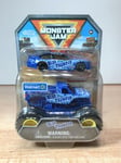 Monster Jam Blue Thunder Monster Truck Racecar 1:64 Scale New Walmart Exclusive